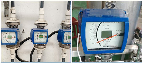 液體防腐流量計(jì)現(xiàn)場(chǎng)安裝使用圖