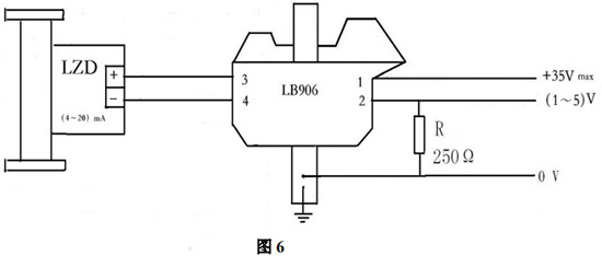 液體金屬轉(zhuǎn)子流量計(jì)防爆接線圖