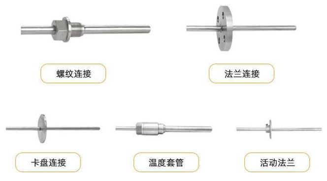 衛(wèi)生型溫度變送器連接方式分類圖